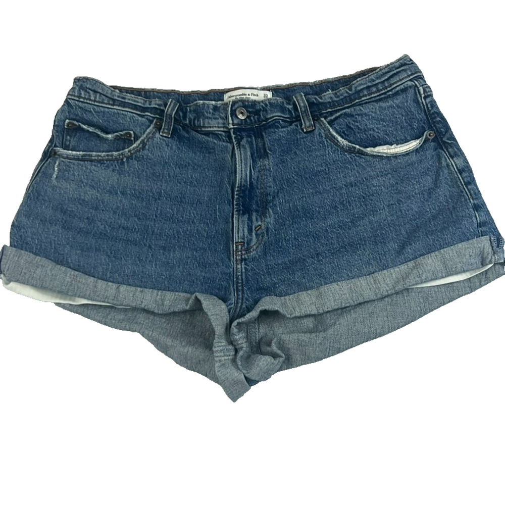 Abercrombie & Fitch Shorts Size 33 16 The Mom Short High Rise Curve Love